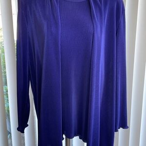 Ladies/Women Purple Three (3) piece outfit size XL